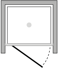 FR1P : Puerta batiente (frontal)