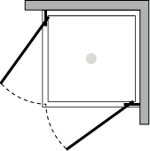 OMPOX2 : Puerta de doble batiente (componible angular)