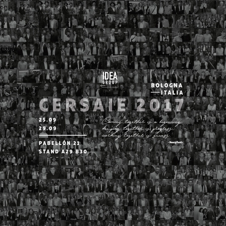 Ideagroup en el Cersaie 2017 - Disenia
