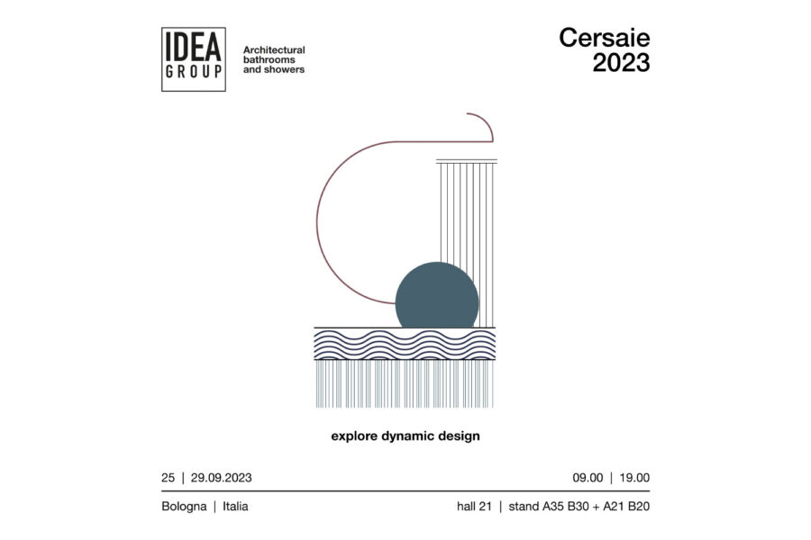 Explore dynamic design: Ideagroup en Cersaie 2023